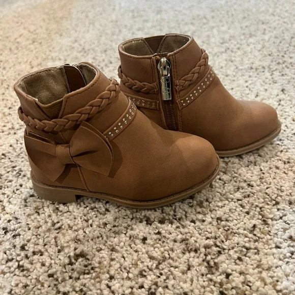 Jessica Simpson Shoes Toddler Girl Brown Ankle Boots Poshmark